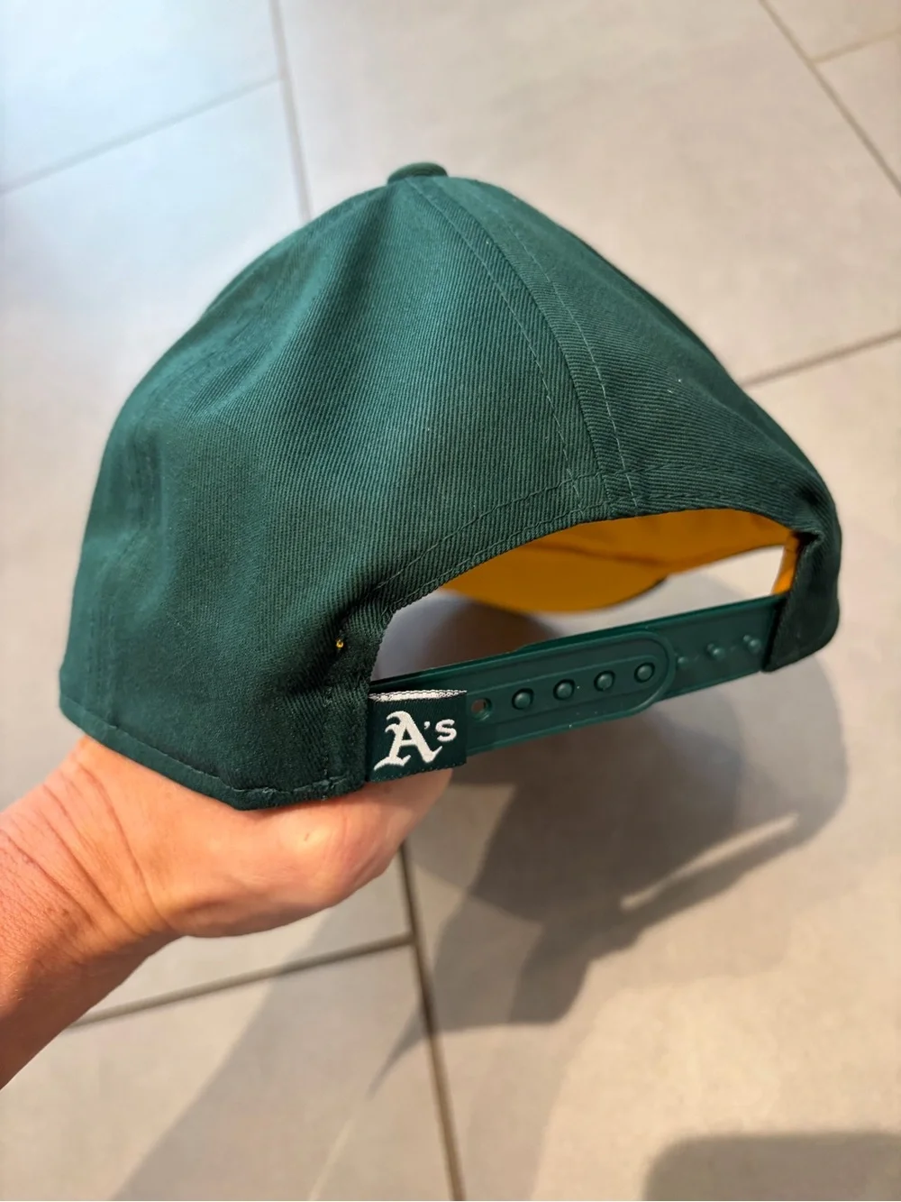 Brand New Women’s Athletics Embroidered Green Baseball Cap
